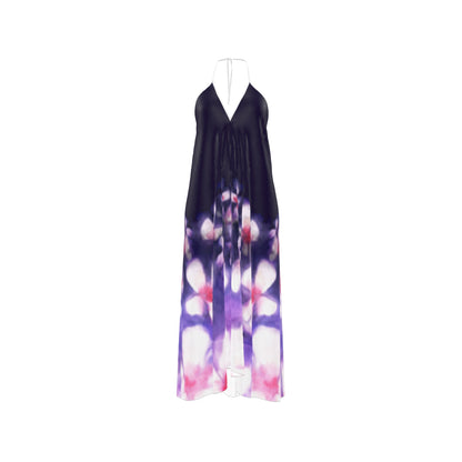 Silk Flower Power Evening Dress