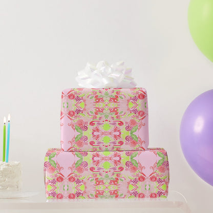 Floral + Rose Wrapping Paper