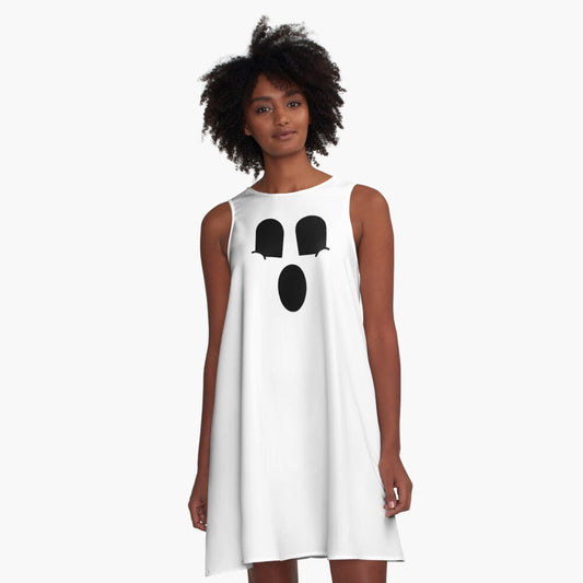 It's A Ghost! Simple Dress