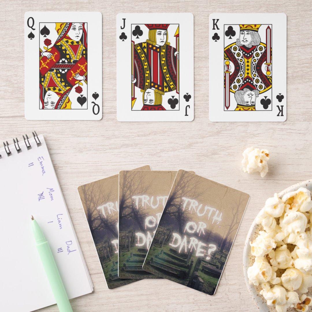 Truth or Dare Playing Cards